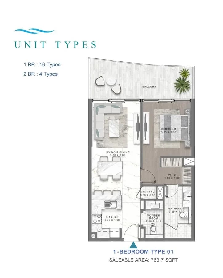 1 Bedroom Apartment