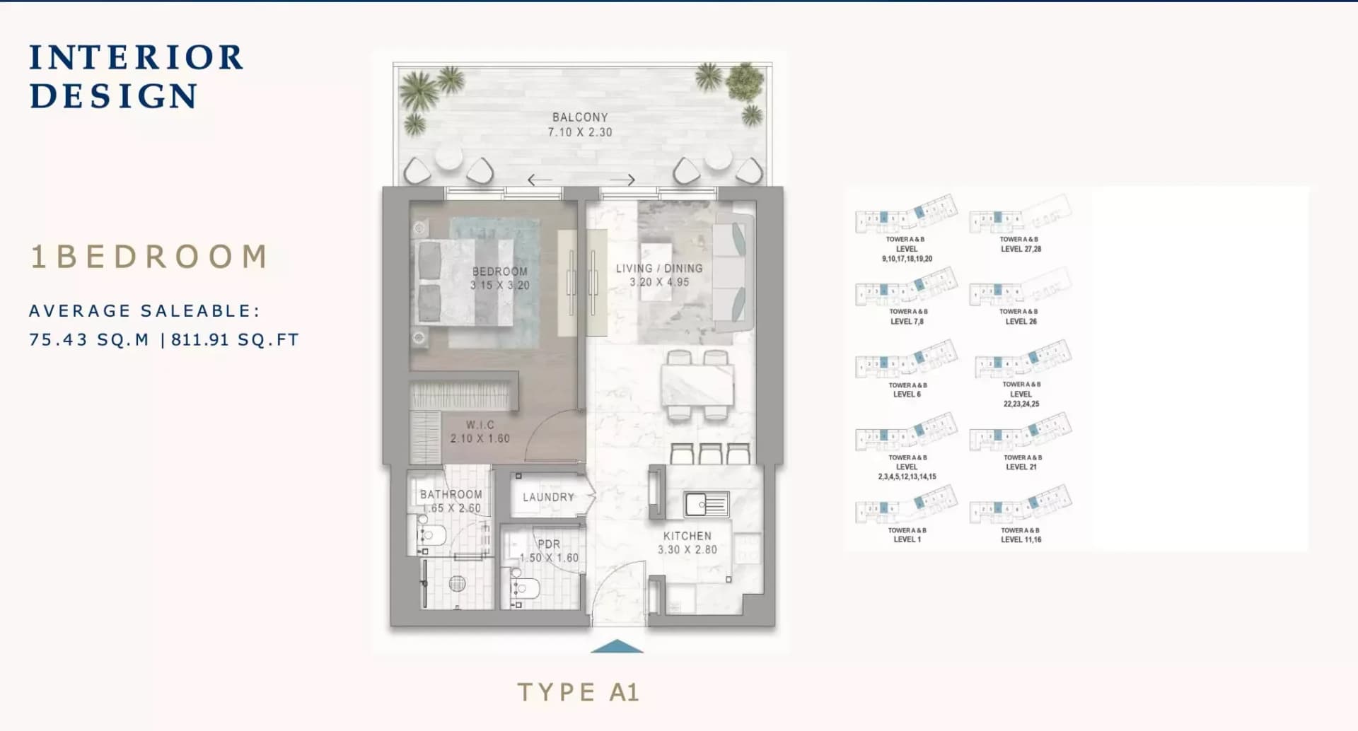 1 Bedroom Apartment