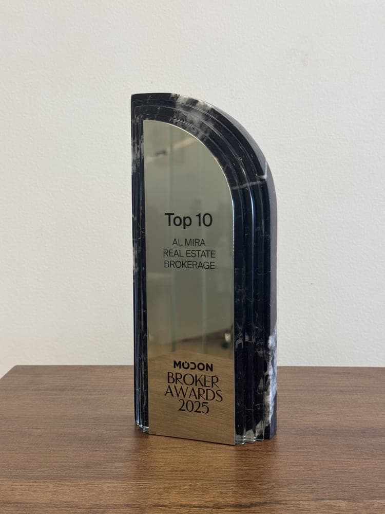 Top 10 Broker Award — Modon — 2025