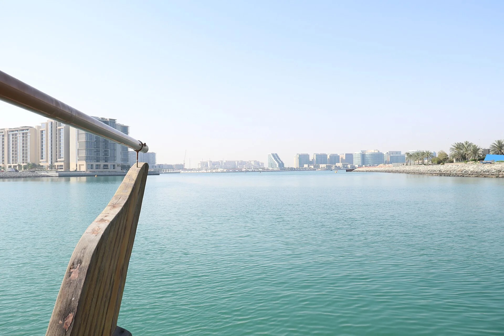 Abu Dhabi waterfront skyline