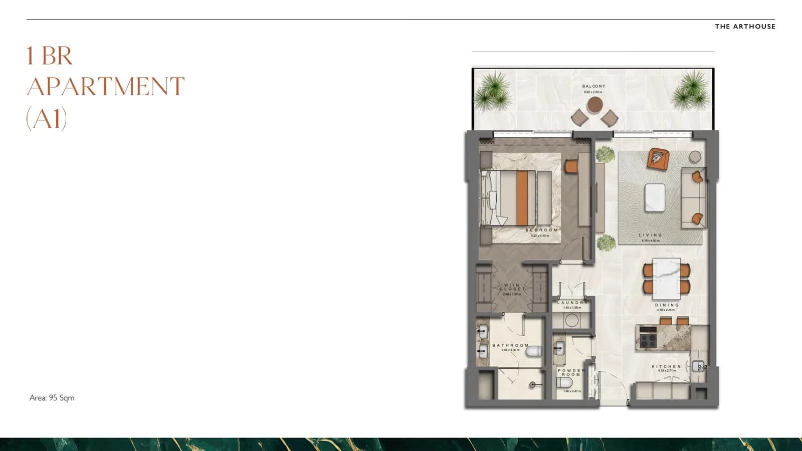 1 Bedroom Apartment